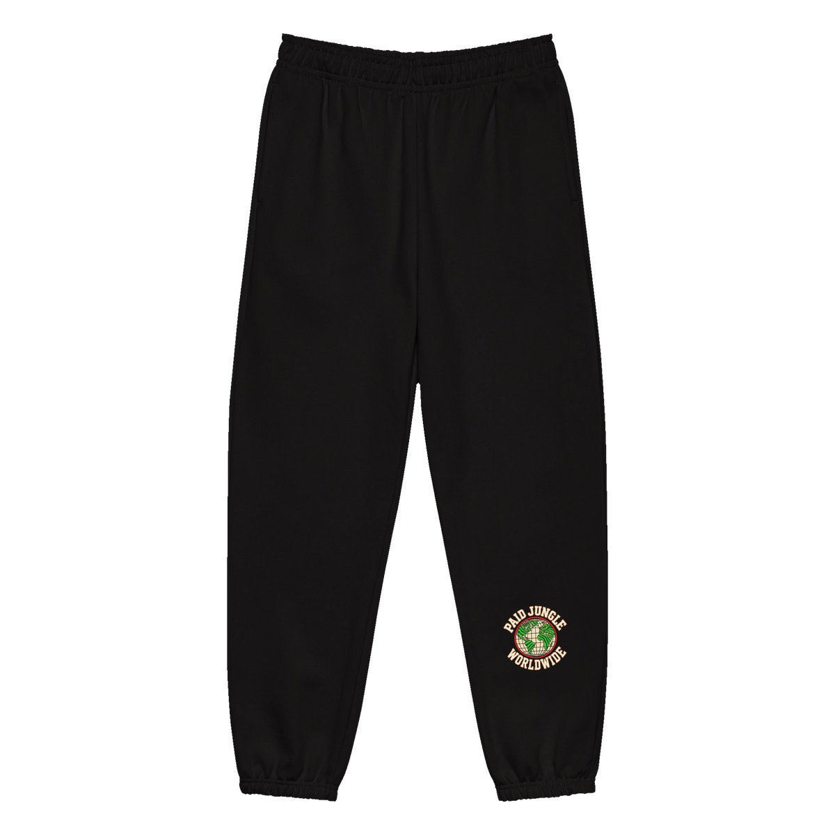 Paid Jungle WORLDWIDE Globe Joggers - front