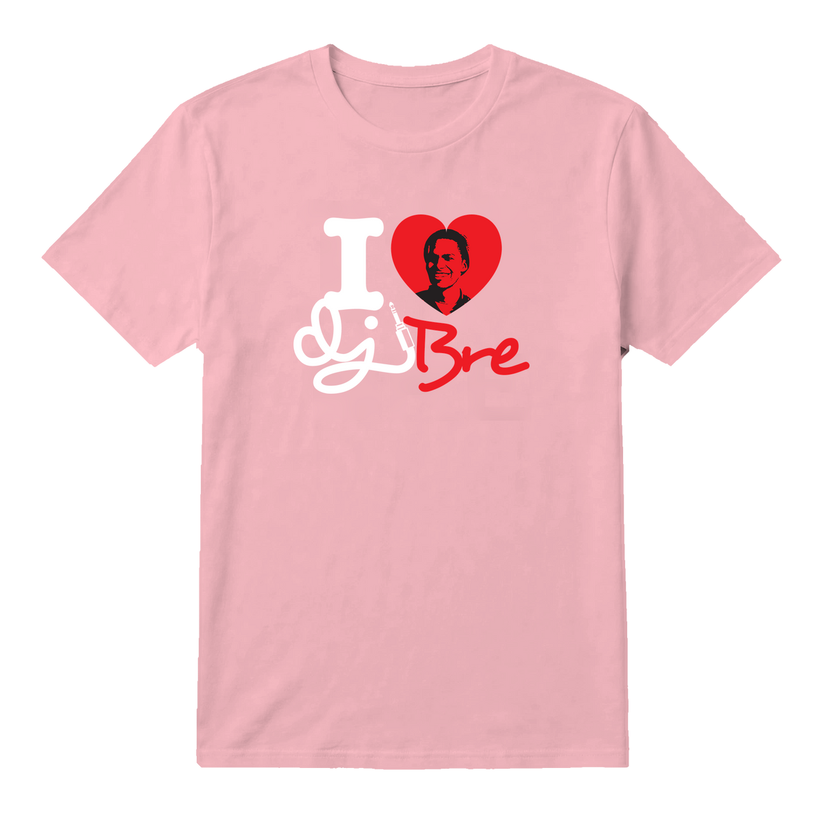 I Heart DJ BRE Tee — OG Version 2010 Pink